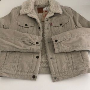 Levi’s Women’s Sherpa Long Sleeve Trucker Jacket